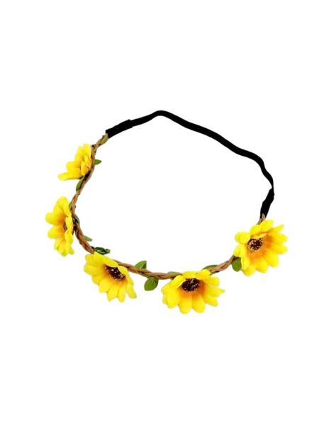 Children's Cute Chrysanthemum Adjustable Wreath Daisy Headflower
