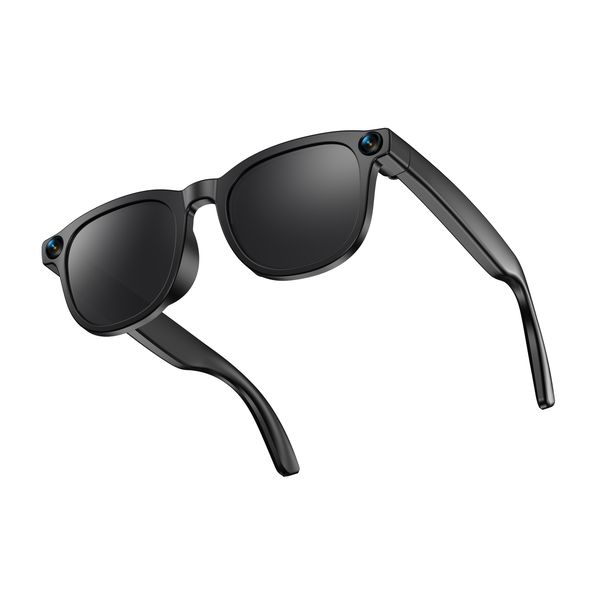 Hey Cyan AI Smart Glasses with Camera - Black