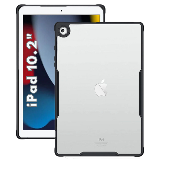 TRON Transparent Back Cover with Bumper for iPad 10.2