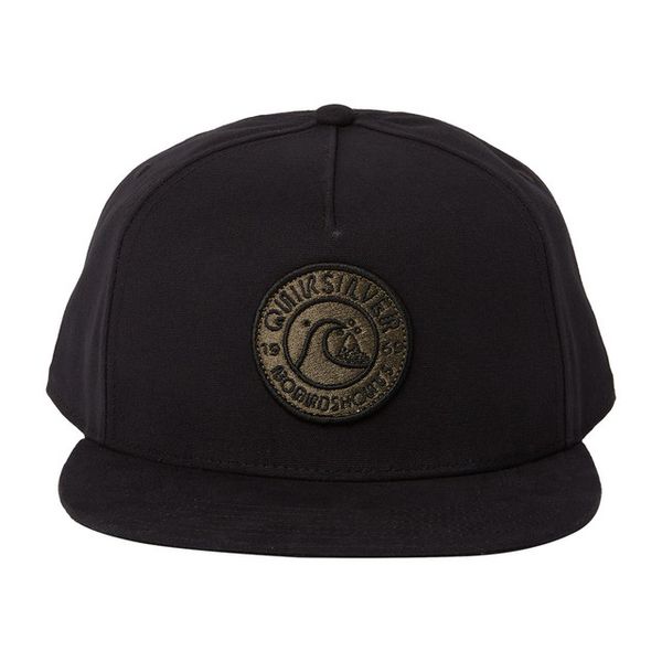 Quiksilver Mens QSB Snapback Cap - Black