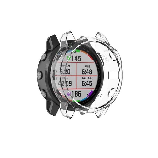 Protective case cover for Garmin Fenix 6S-Clear