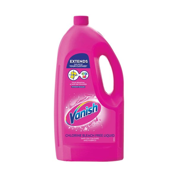 Vanish 2l, Laundry Stain Remover, Pink, Bleach Free Liquid, Laundry Booster