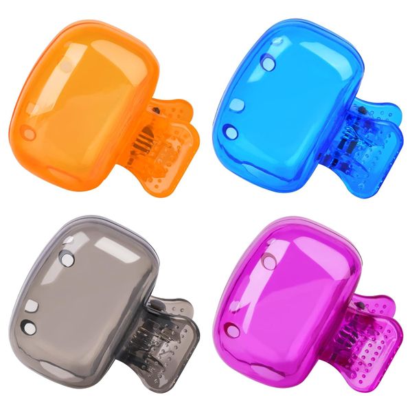 4pc Travel Toothbrush Head Covers Toothbrush Protector Cap Brush Holder