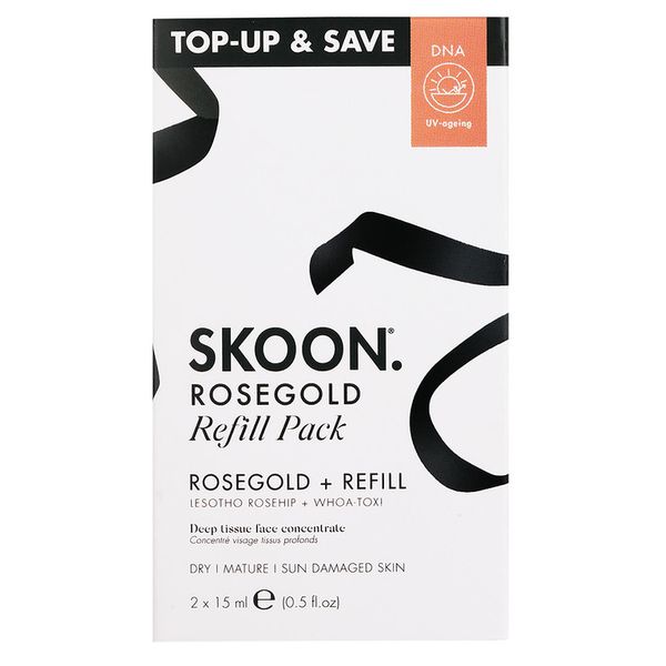 SKOON. ROSEGOLD Deep Tissue Face Concentrate 15ml + 15ml Refill VAP