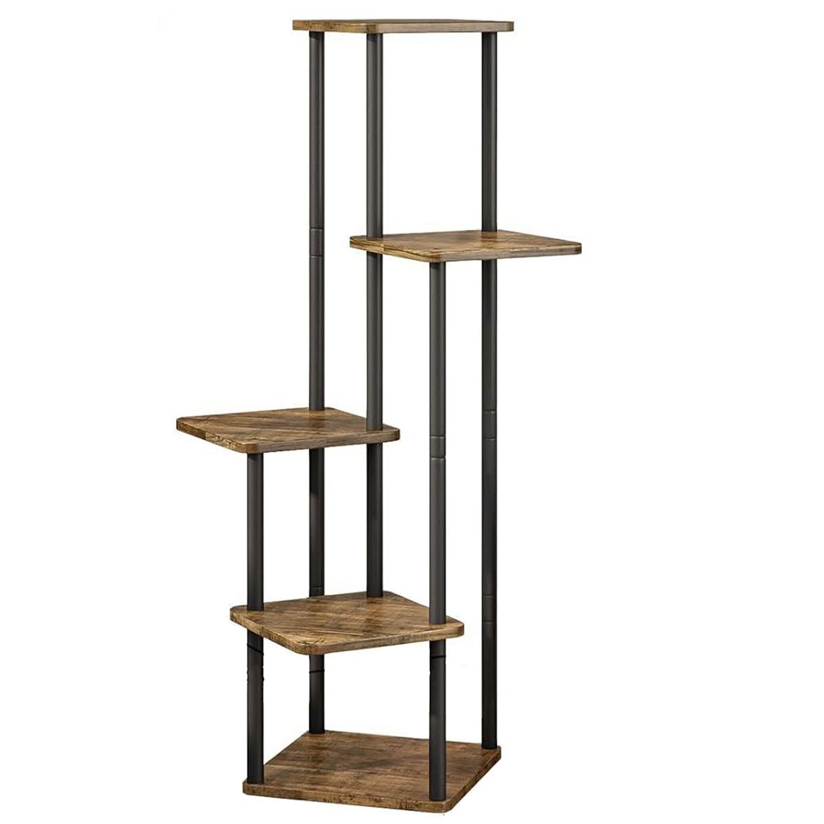 Plant Stand 5-Layer Indoor Metal Flower Stand, Plant Display Stand