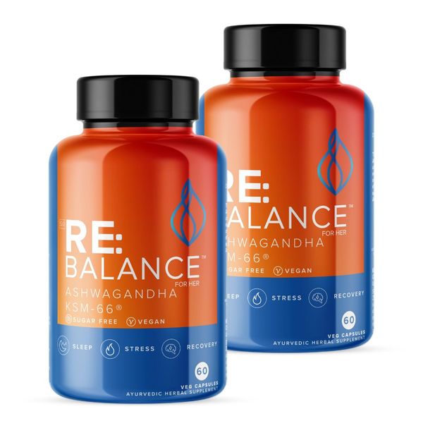 Ashwagandha KSM-66 120 Capsules Value Pack