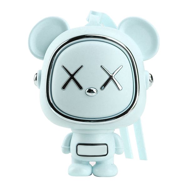 Bear Shape Neck Fan Bladeless Pink