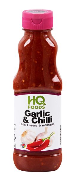 Garlic &amp; Chilli Sauce 12x500ml by HQ Foods