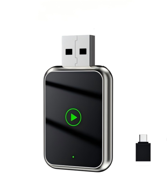 2-in-1 Wireless CarPlay &amp; Android Auto Dongle - Auto Connect Adapter