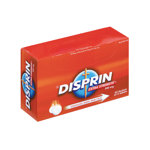 Disprin- Extra Strength 52 Sachets of 2 Tablets x 1