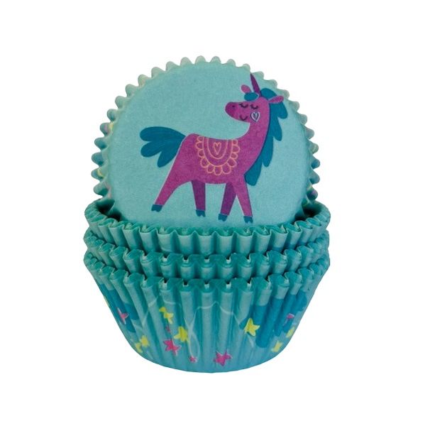 Magical Unicorn Cupcake Wrappers - 7cm - 100 Piece