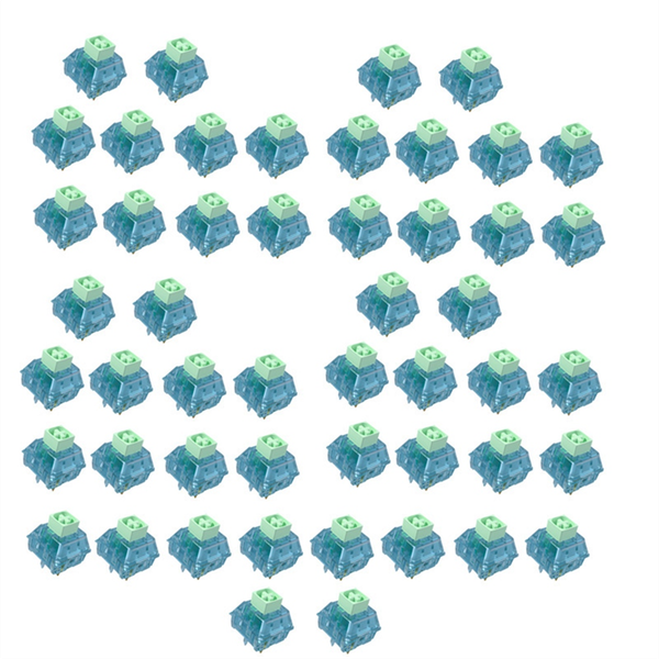 50PCS Kailh Box Keyboard Switches Custom Mechanical Keyboard