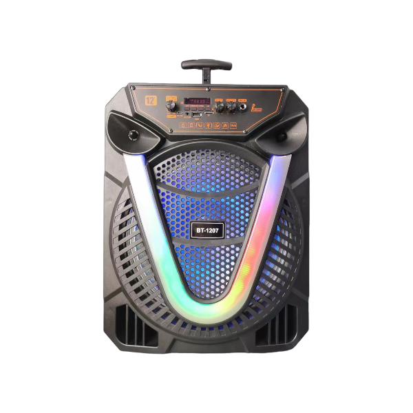 Portable - BT-1207 - Bluetooth Speaker with LED Lighting and Microphone