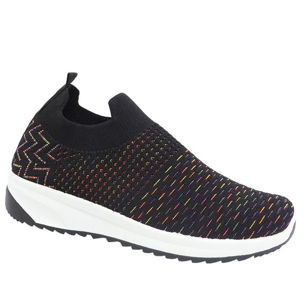 Rush By Jada Ladies Slip-On Mesh Sneaker