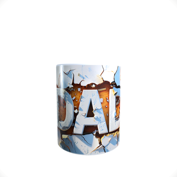 3D Graffiti Dad Fathers Day Coffee Mug A7