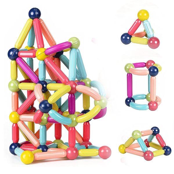 Children Magnetic Stick Building Blocks - Set 36 Pieces - ATX07