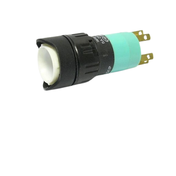 P1800L1P-65 18mm Round Illuminated Push Button Switch IP65 Plug-In