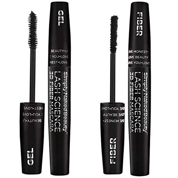 3D Fiber Lash Mascara by Simply Naked Beauty - Midnight Black