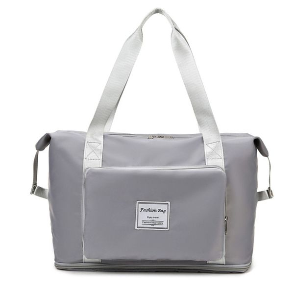 Waterproof Oxford Large Capacity Foldable and Expandable Gym Travel Bag