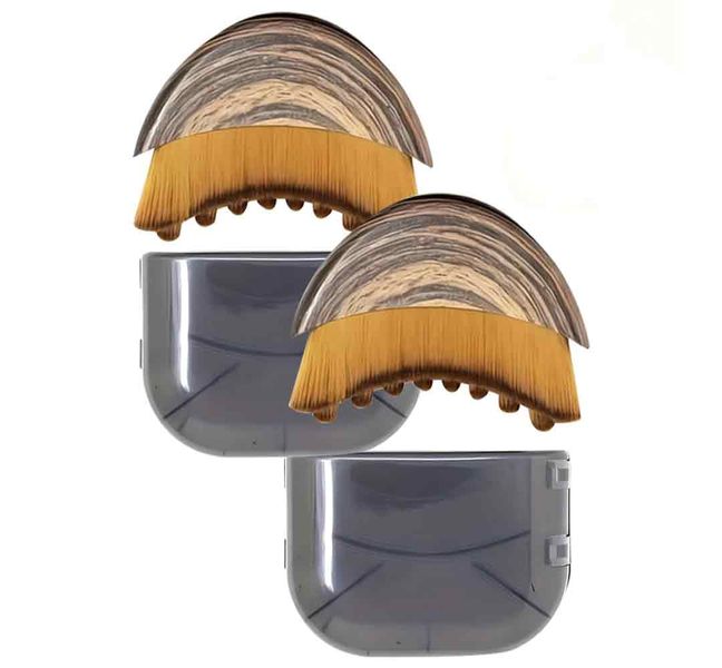 2 Pack Lymph Face Brush, Lymphatic Drainage Massage Brush