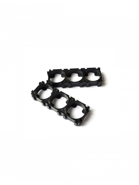 3-Slot 18650 Battery Cell Holder Spacer (2 pack)