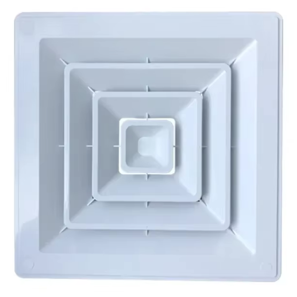 Tool DIY Square Diffuser Thickened Air Conditioning cover (25cm) Set of 2