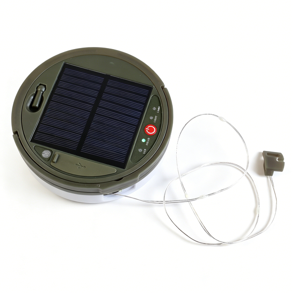 3 in 1 Camping String Lights - 8 Lighting Modes - 10 Meters - Retractable