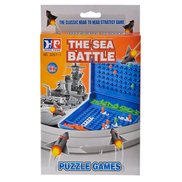The Sea Battle - Mini Game - Group &amp; Family Boardgames - Puzzle Games