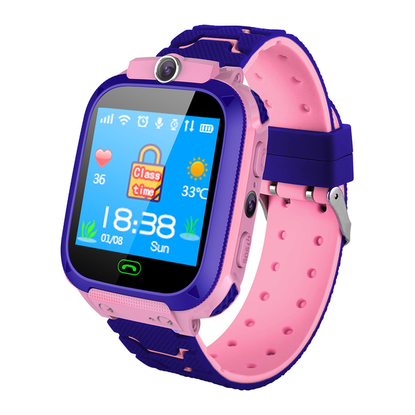 2G Kids GPS Tracker Smart Watch - SOS, Alarm Clock, Camera, School Mode