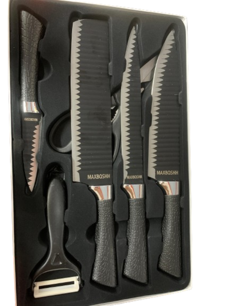 MAXBQSHH Black Asian Knife