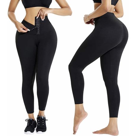 Hook Black Tummy Snatch Tight Fit Leggings, Shop Today. Get it Tomorrow!
