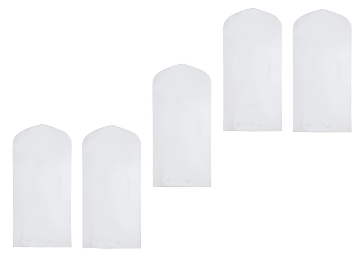 Pull Over Garment Protector - 5 Pack