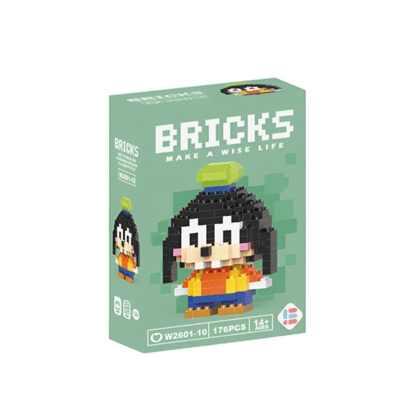 Bricks - Mini Figure Disney Goofy Building Blocks