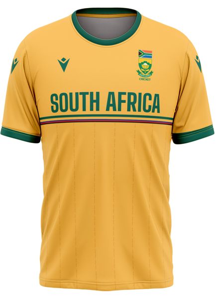 Macron Kid's CSA T20 Proteas Short Sleeve Replica Jersey