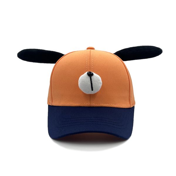 Cartoon Puppy Kids Hat Spring and Autumn Outdoor Sun Baseball Cap