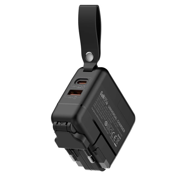65W GaN USB-C Fast Charger - Dual Port Power Adapter-LDNIO-Q2618