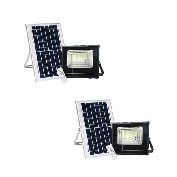 Set Of 2 200W Waterproof Solar Floodlight TS-139