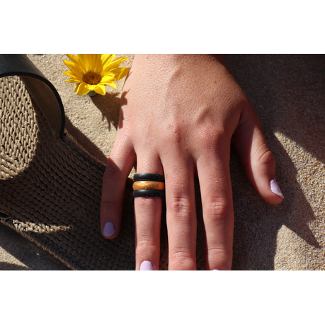 Sunflower clearance silicone ring