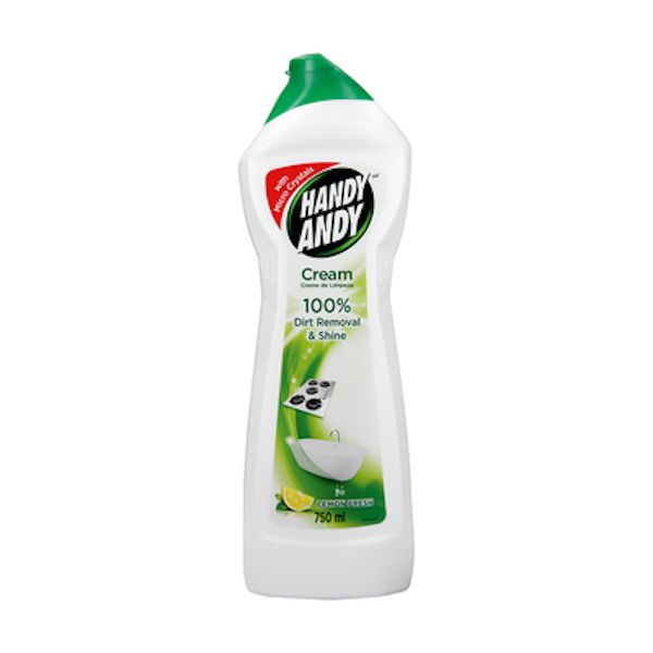 Handy Andy Household Cleaning Cream Lemon Fresh 500ml - 5 Pack