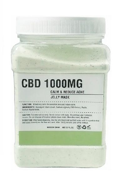 Premium CBD 1000mg Deep Cleansing Peel Off Jelly Mask Powder- 650g