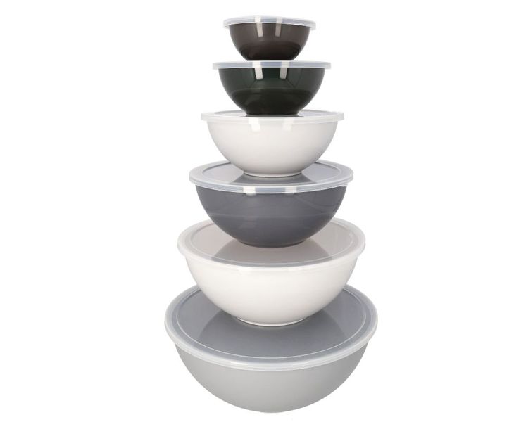 Danny Home Food Storage Bowl Set with Lids -12piece
