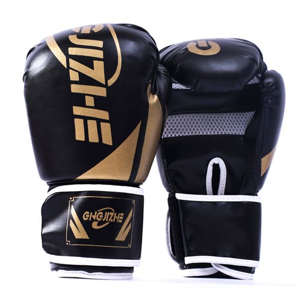 Boxing Gloves - Black/Gold - 10oz
