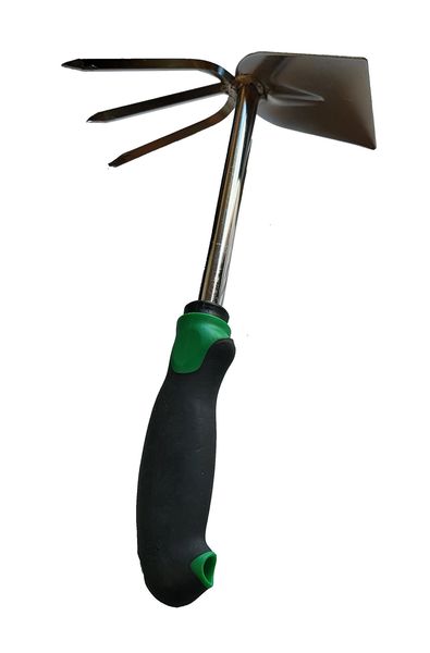 ZI - Garden Multifunction 2-in-1 Hoe Dual-use Hoe and Rake Gardening Shovel