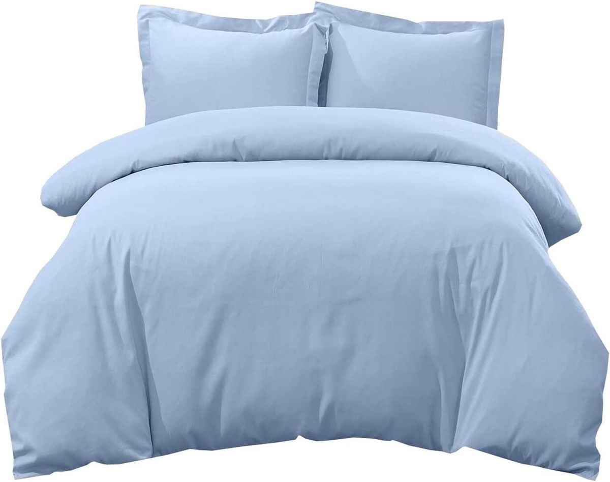 Afri Hotelware Quality Queen Bed Plain Duvet Cover & 2 Pillow Cases Shop Today. Get it