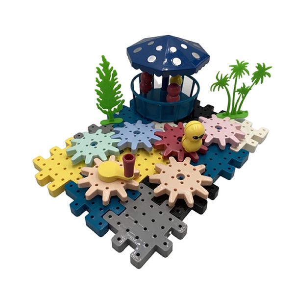 49-Pieces 3D DIY Creative Rocker Building Blocks F34-13-723