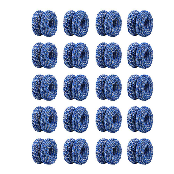 20Pcs Tubular Finger Bandage,Blue