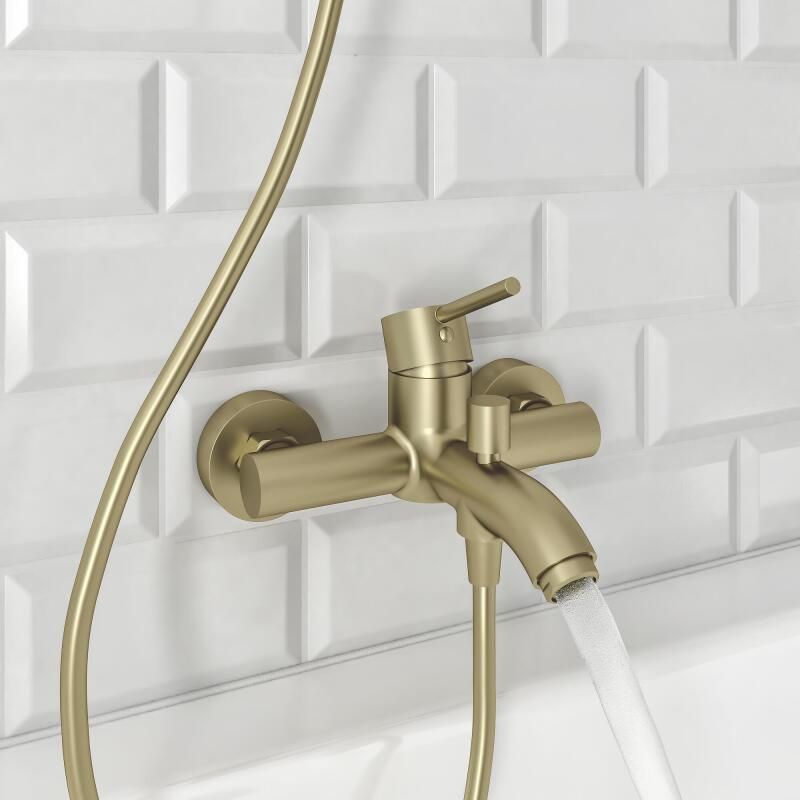 Bath Shower Faucet Acs Sensea Mia Brass