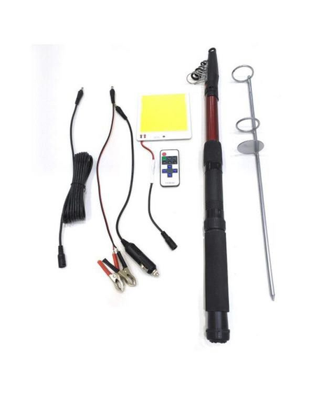 160W LED Telescopic Fishing Rod Outdoor Lantern Camping Light for Trip