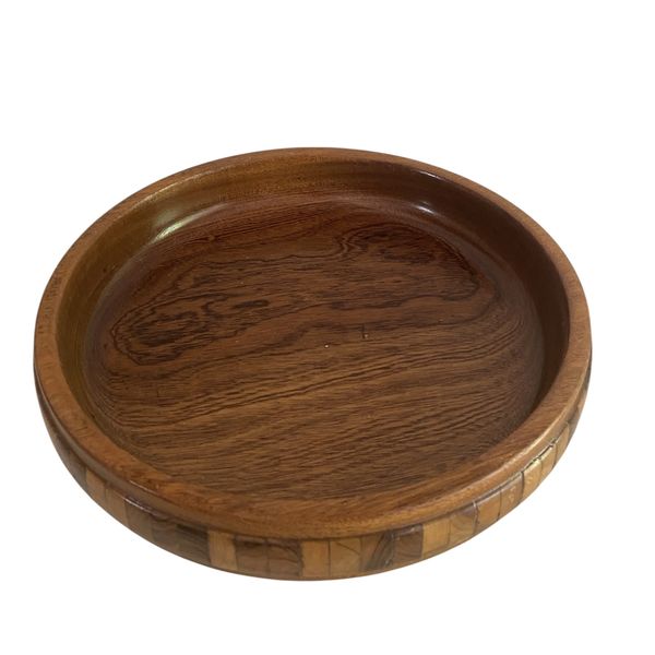 Mwame Dowry Wooden Plate/Bowl Large - 29cm