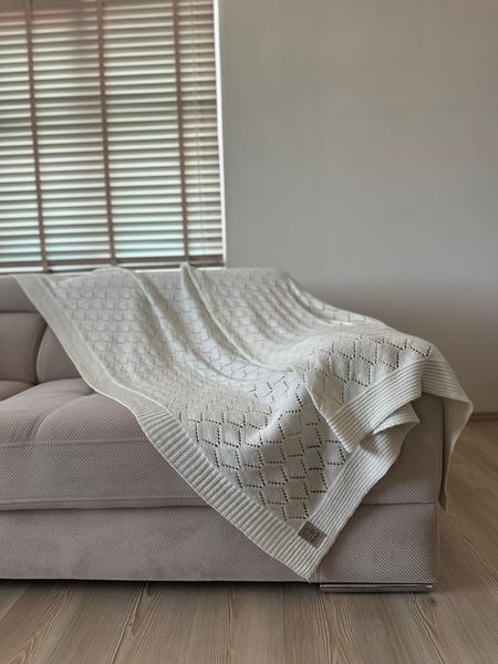 Hero Wool Blanket - Wool Junior Blanket - Off White